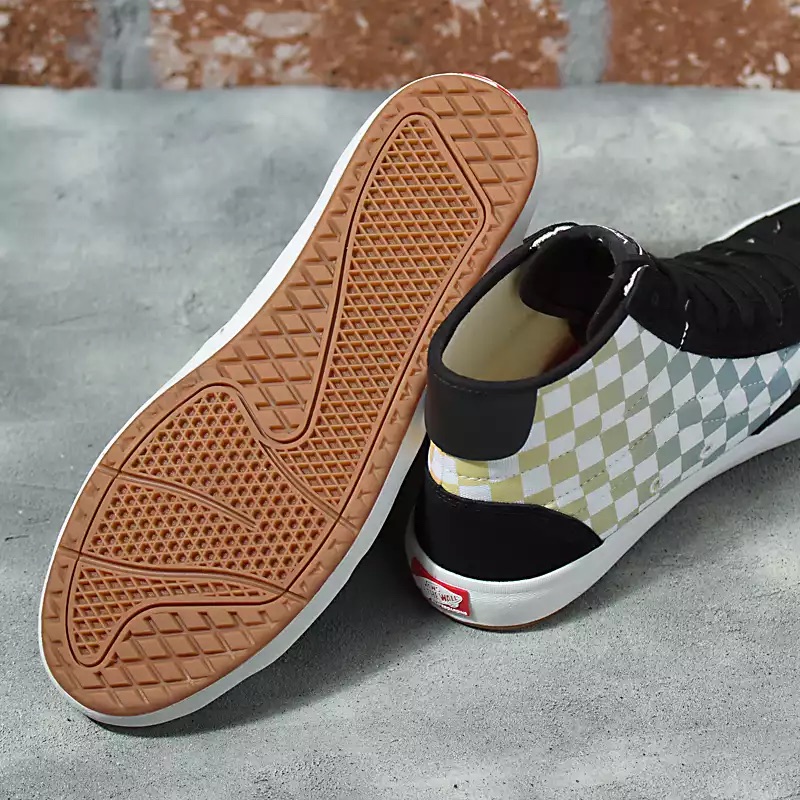 SOULIER VANS THE LIZZIE - CHECKERBOARD/NOIR MULTI