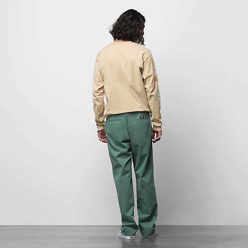 PANTALON VANS RANGE RELAXED ELASTIC PANT - DUCK GREEN