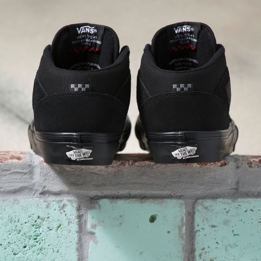Soulier Vans Skate Half Cab Black/Black