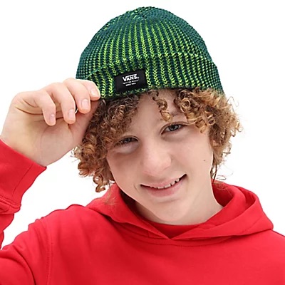 TUQUE VANS JUNIOR BIGGS WAFFLE BEANIE - DEEP TEAL