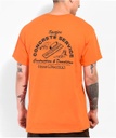 T-SHIRT SPITFIRE HARDHEAD SHORT SLEEVE TEE - ORANGE