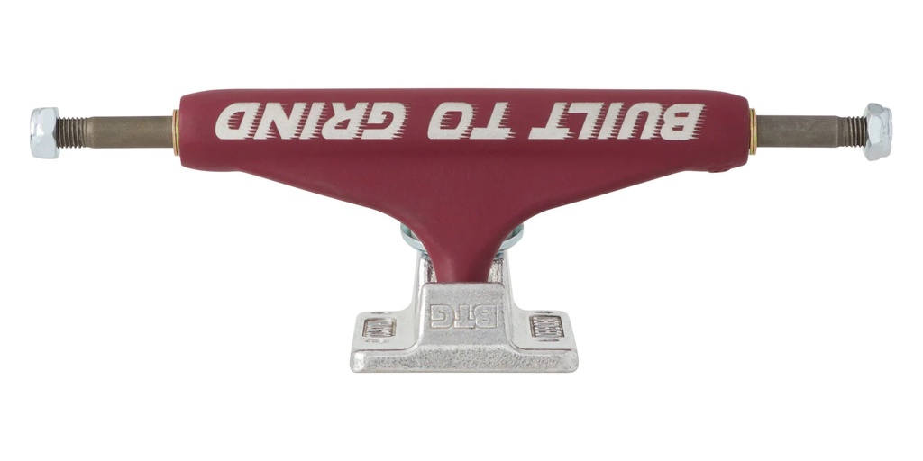 TRUCKS INDEPENDENT STG11 BUILT TO GRIND SPEED 139 - BURGUNDY/SILVER