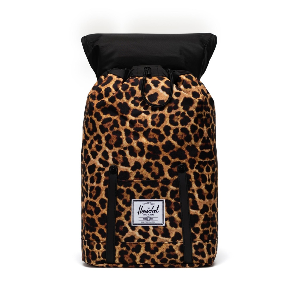 SAC HERSCHEL RETREAT - LEOPARD NOIR