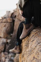 SOULIER GLOBE DOVER II - DARK BROWN/WASTED TALENT