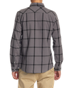 CHEMISE RVCA NEPS PLAID LONG SLEEVE FLANNEL - SMOKE