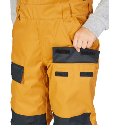 PANTALON DC JUNIOR ROADBLOCK TECHNICAL SNOW BIB - CATHAY SPICE