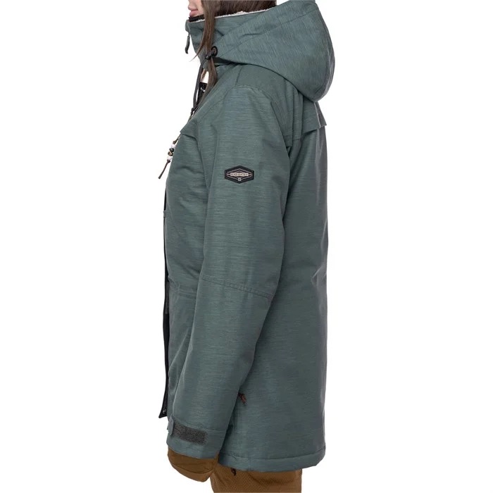 MANTEAUX 686 SPIRIT INSULATED JACKET POUR FEMME - GOBLIIN GREEN HEATHER