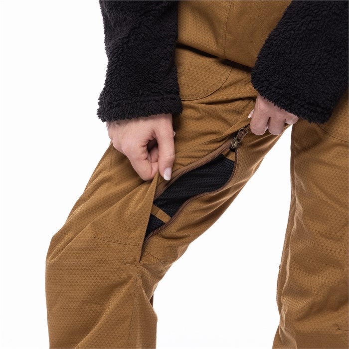 PANTALON 686 BLACK MAGIC INSULATED BIB POUR FEMME - BREEN GEO JACQUARD