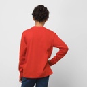 LONG SLEEVE T-SHIRT VANS JUNIOR SIDESTRIPE - MOLTEN LAVA