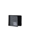 PORTEFEUILLE HERSCHEL HANK - RAVEN CROSSHATCH