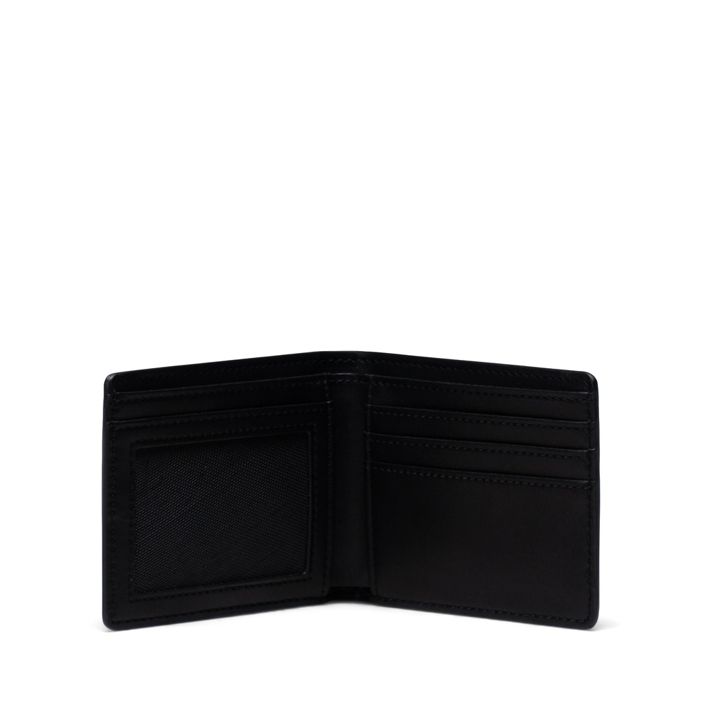 PORTEFEUILLE HERSCHEL HANK LEATHER - NOIR