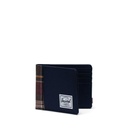 PORTEFEUILLE HERSCHEL ROY - PEACOAT/PEACOAT PLAID