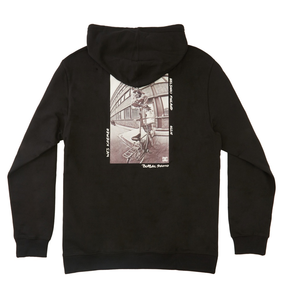 COTON OUATÉ DC BLABAC WES PULL OVER HOODIE - NOIR