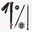 POLES UNION ALUMINIUM TOURING - NOIR