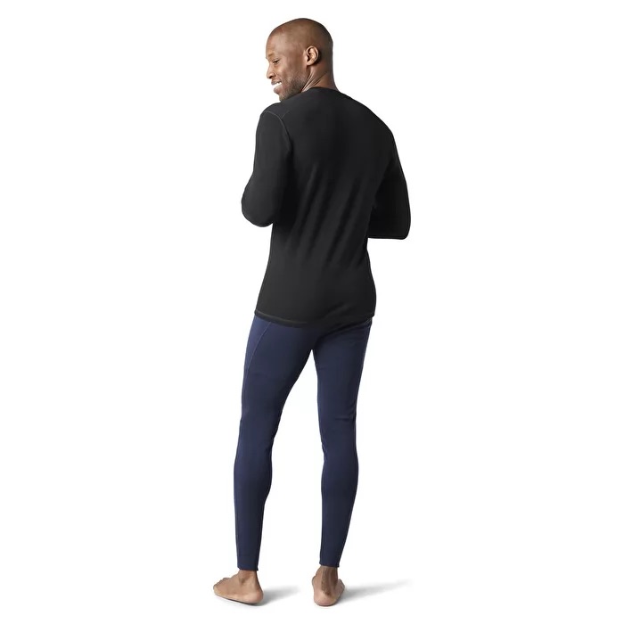 SOUS-VÊTEMENT SMARTWOOL CLASSIC THERMAL MERINO BASE LAYER - NOIR