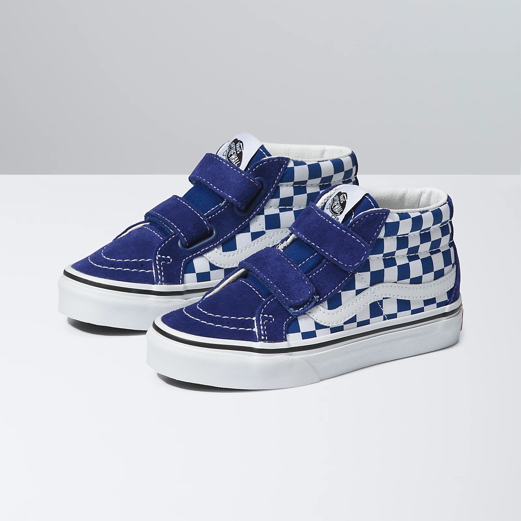 SOULIER VANS ENFANTS SK8-MID REISSUE V - THEORY BLUE