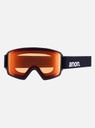 GOGGLE ANON M3 + ÉCRAN EN PRIME + MASQUE FACIAL MFI® -BLACK/SUNNY RED