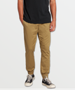 PANTALON VOLCOM FRICKIN SLIM JOGGER - DARK KHAKI