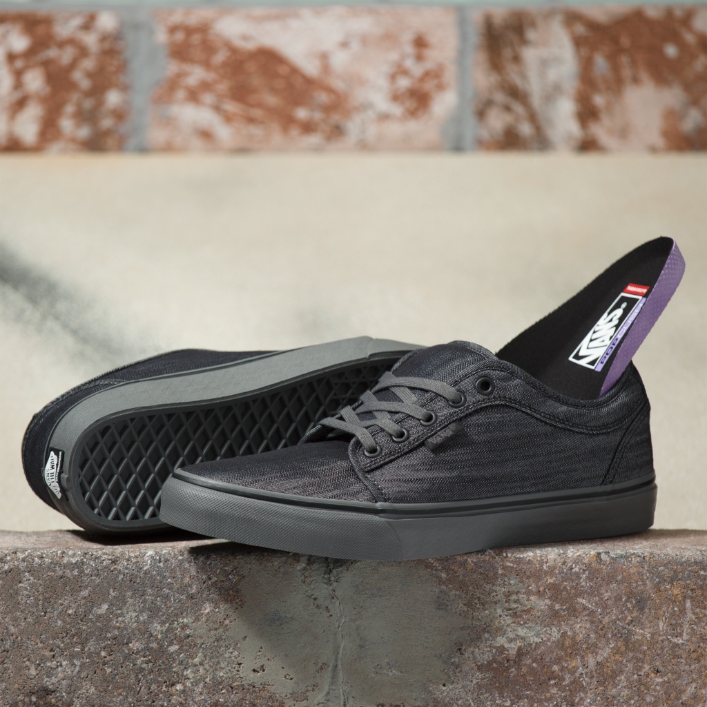 SOULIER VANS CHUKKA LOW - NOIR/GRIS/DENIM
