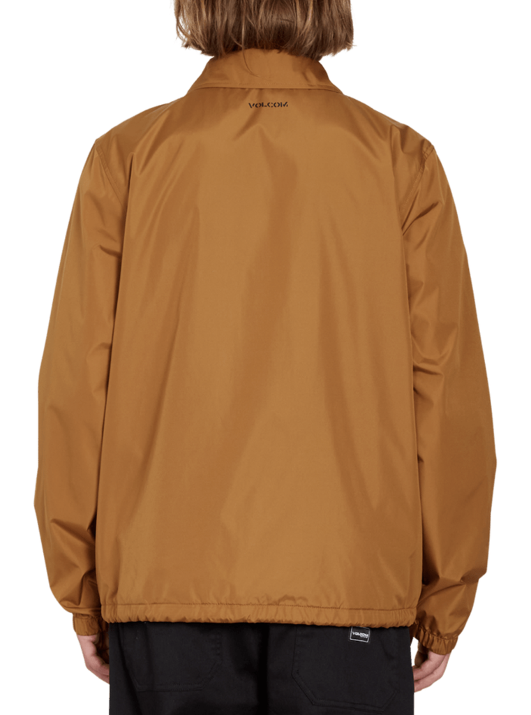MANTEAU VOLCOM SKATE VITALS COACHES JACKET - RUBBER