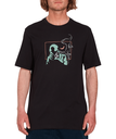 T-SHIRT VOLCOM SKATE VITALS AXEL SHORT SLEEVE TEE - NOIR