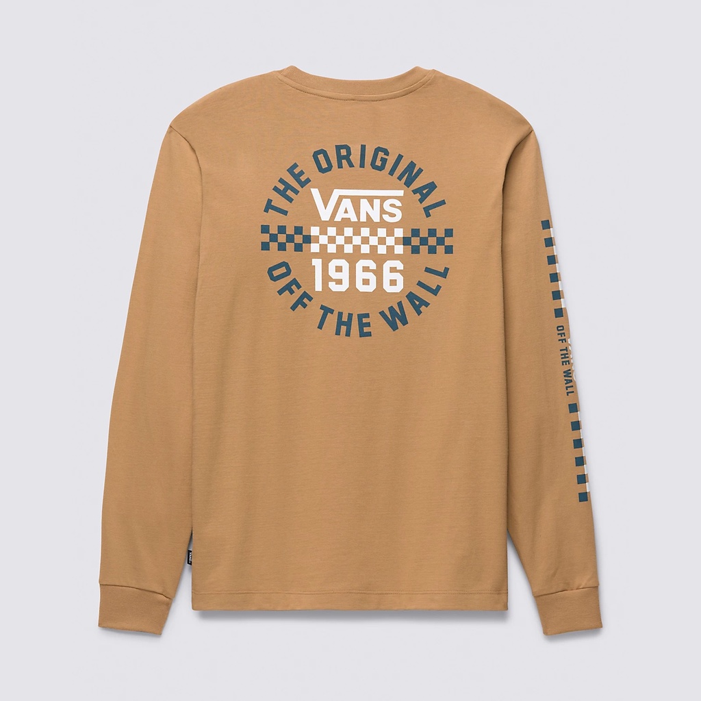 LONG SLEEVE T-SHIRT VANS THE ORIGINAL BFF TEE POUR FEMME - TOBACCO