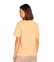 T-SHIRT VOLCOM PARTY PACK SHORT SLEEVE POUR FEMME - VINTAGE GOLD