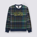 COTON OUATÉ VANS CLASSIC VANS PLAID CREWNECK - EDEN