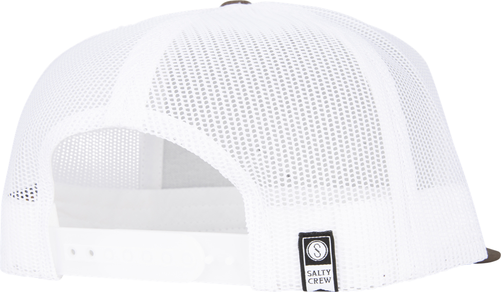 CASQUETTE SALTY CREW TIPPET TRUCKER HAT - BROWN/BLANC