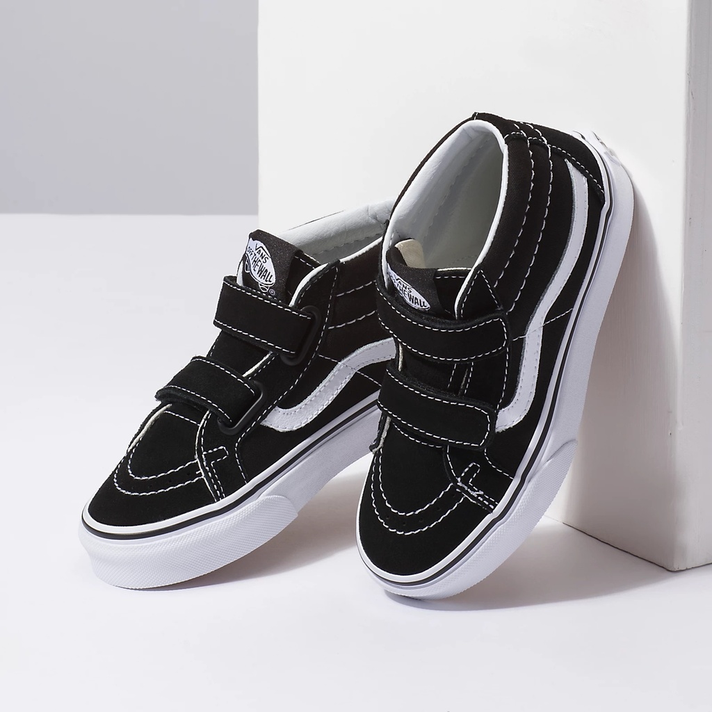 SOULIER VANS SK8-MID REISSUE V (CANVAS & SUEDE) POUR ENFANT - NOIR/NOIR (copie)