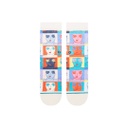 BAS STANCE ELENA FIORENZA X STANCE FLOWER FACES POUR FEMME - OFF WHITE