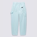 PANTALON VANS GROUND WORK HIGH RISE CARPENTER POUR FEMME - BLUE GLOW