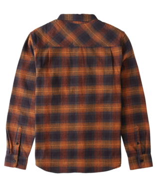 CHEMISE ELEMENT TACOMA FLANNEL LONG SLEEVE - GOLD BROWN