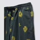 PANTALON VANS RANGE BAGGY TAPERED  ELASTIC WAIST PANT - NOIR/OLD GOLD