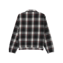 MANTEAU VANS COYLE CROPPED PLAID BOMBER JACKET - OATMEAL/NOIR