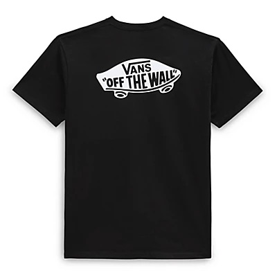 T-SHIRT VANS STYLE 76 BACK SHORT SLEEVE TEE - NOIR/BLANC