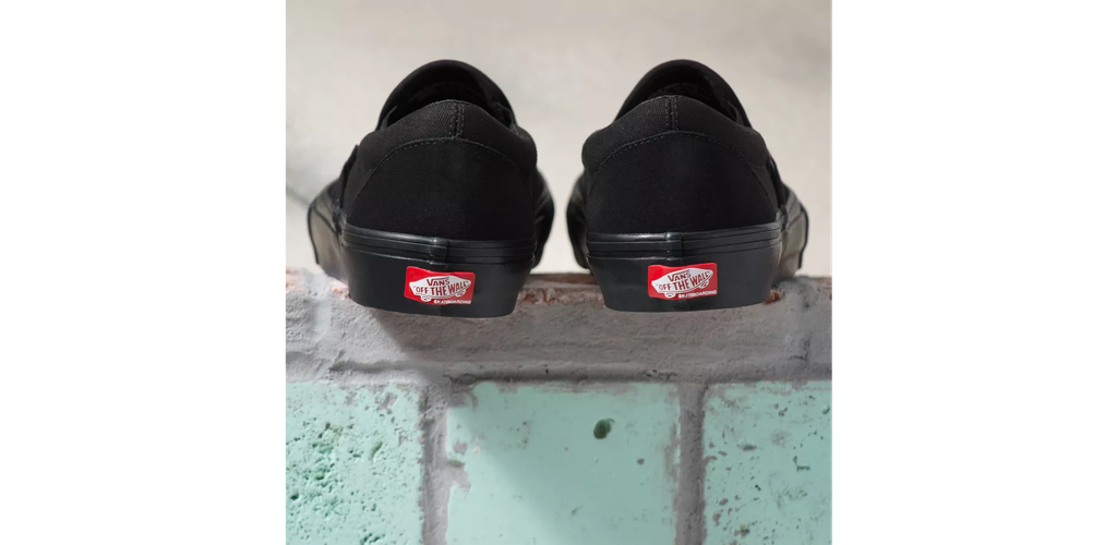 Soulier Vans Skate Slip-On Noir/Noir