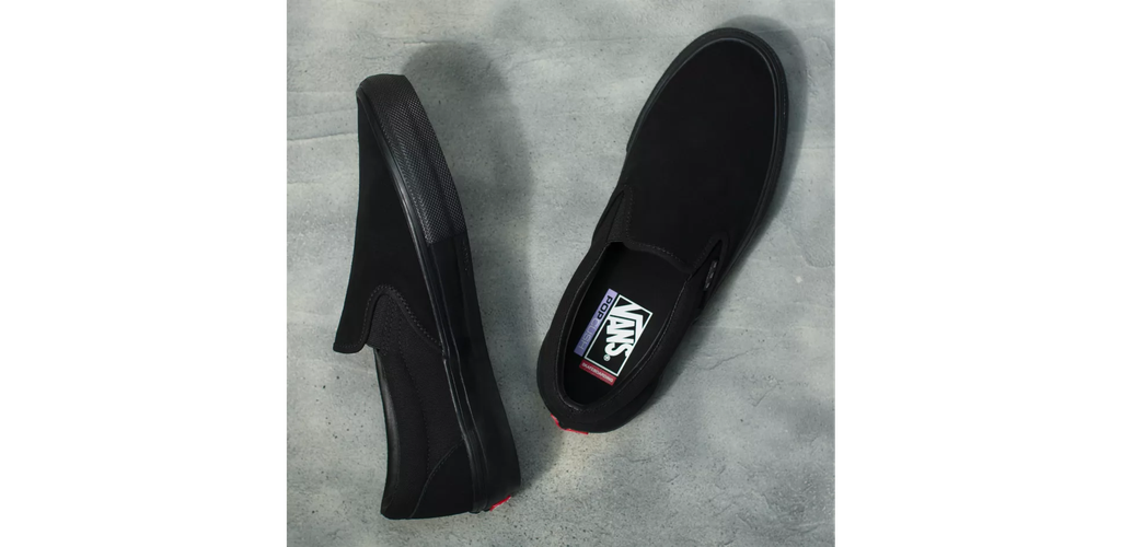 Soulier Vans Skate Slip-On Noir/Noir