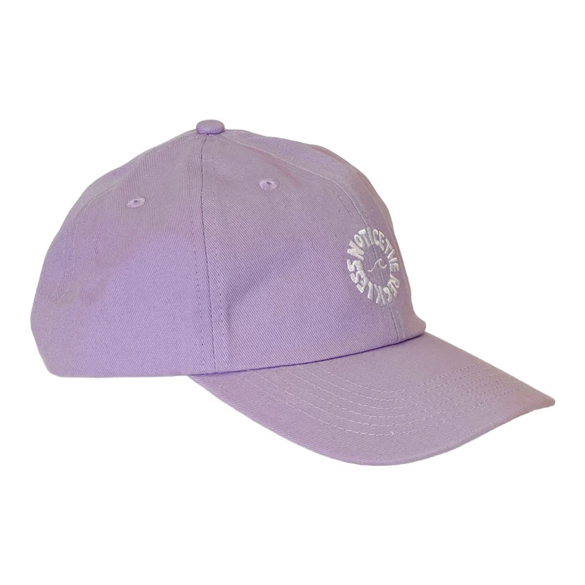 CASQUETTE NOTICE THE RECKLESS GOOD VIBES DAD'S HAT - PURPLE
