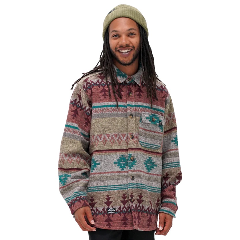 CHEMISE NOTICE THE RECKLESS PACIFIC COAST SHIRT - MULTI