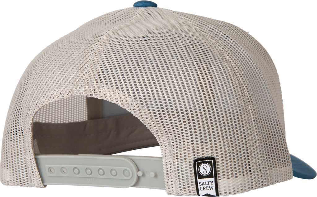 CASQUETTE SALTY CREW SEA LINE RETRO TRUCKER - SLATE/SILVER