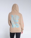 COTON OUATÉ SALTY CREW KELP FOREST BOYFRIEND HOODY POUR FEMME - SANDSTONE
