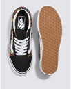 Soulier Vans Old Skool - Floral Black/White