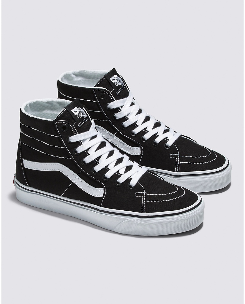 Soulier Vans SK8-HI TAPERED CANVAS - BLACK/TRUE WHITE
