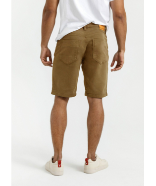 SHORT DUER NO SWEAT RELAXED - TOBACCO