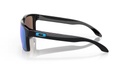 LUNETTE OAKLEY HOLBROOK POLISHED BLACK W/ PRIZM SAPPHIRE