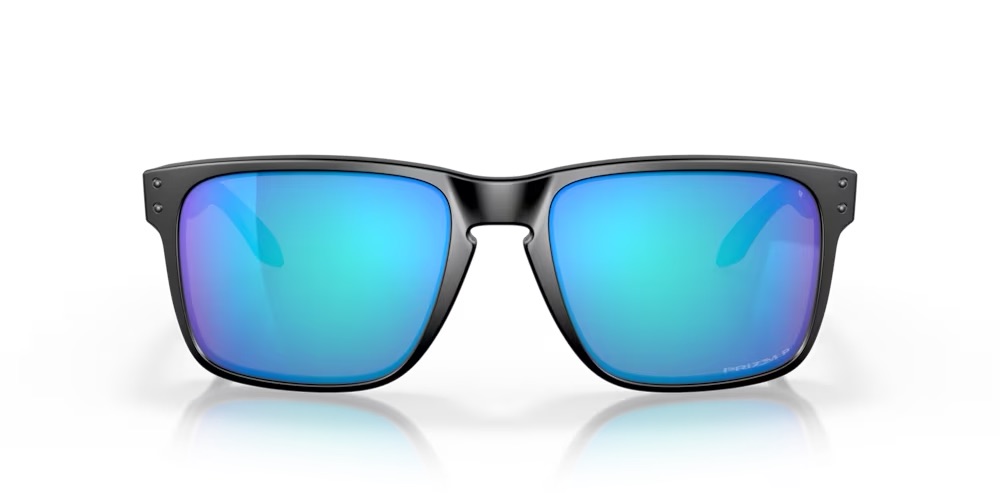 LUNETTE OAKLEY HOLBROOK XL MATTE BLACK W/ PRIZM SAPPHR IRID POLAR