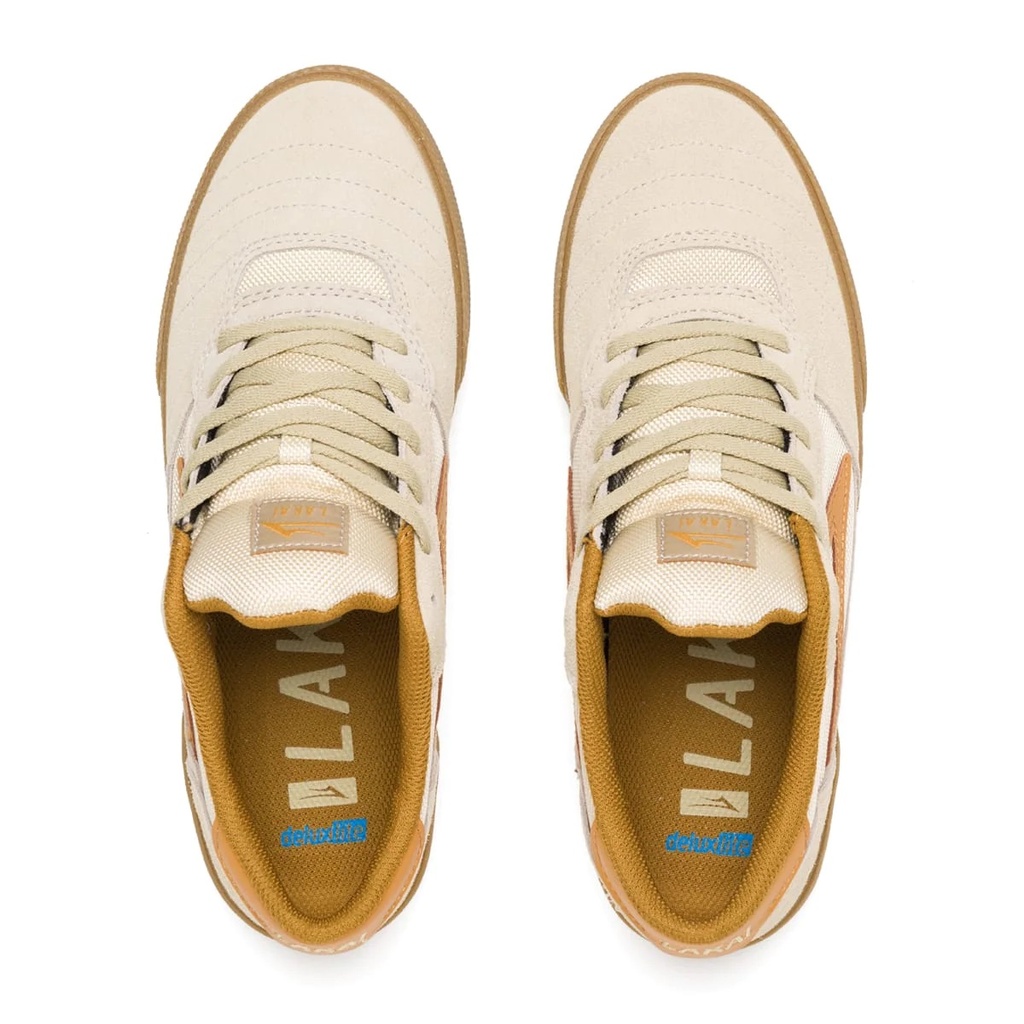 SOULIER LAKAI CAMBRIDGE - TAN/GUM SUEDE