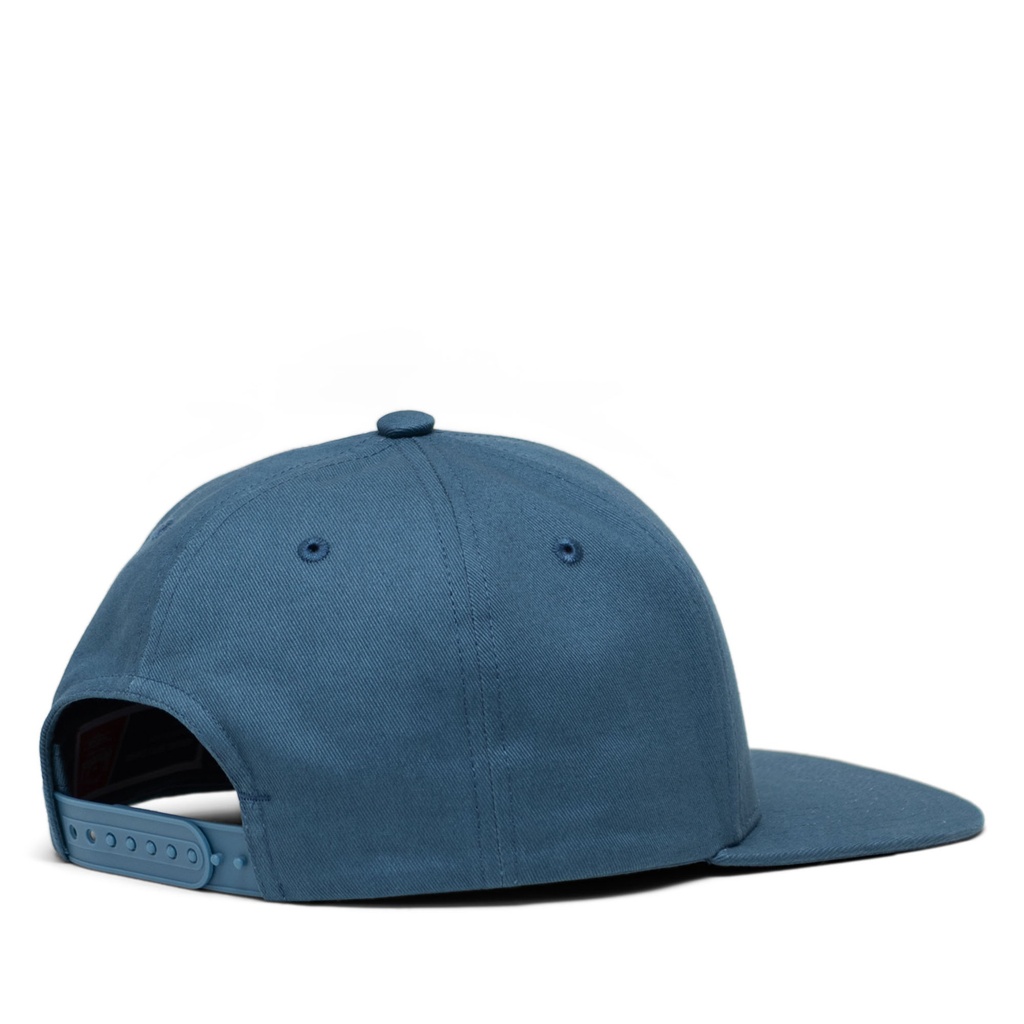 CASQUETTE HERSCHEL WHALER CLASSIC 6 PANEL SUEDE - COPEN BLUE