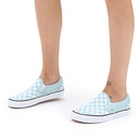 SOULIER VANS CLASSIC SLIP-ON COLOR THEORY CHEKERBOARD - BLEU